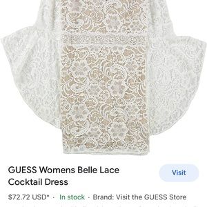 Guess factory Bella lace dress